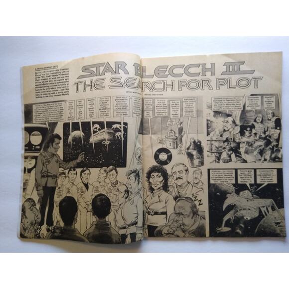 MAD Magazine Dec 1984 Issue No 251 Michael Jackson Webster Star Trek Parody - Picture 3 of 7